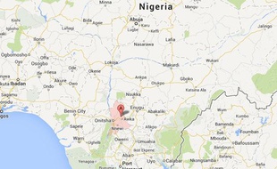 Une google map du Nigeria