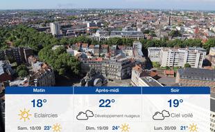 Météo Lille: Prévisions du vendredi 17 septembre 2021