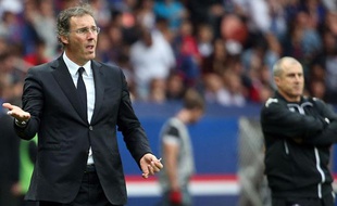 L'entraîneur du PSG Laurent Blanc, le 28 septembre 2013? lors d'un match contre Toulouse, au Parc des Princes.
