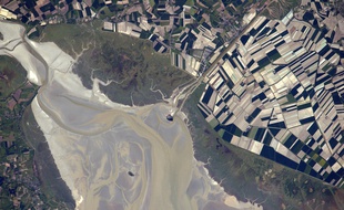 L'astronaute Thomas Pesquet a photographié le Mont Saint-Michel avant son retour sur Terre.