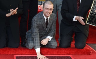 Daniel Radcliffe sur Hollywood Boulevard, le 12 novembre 2015.