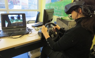 Marseille, la thérapie par la réalité virtuelle.