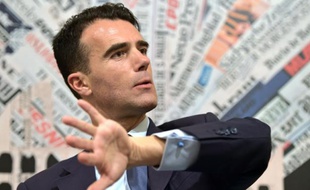 Le secrétaire d’État italien aux Affaires européennes, Sandro Gozi, le 20 mai 2014 à Rome