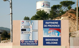 La raffinerie de La Mède.