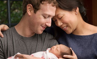 Mark Zuckerberg et son épouse