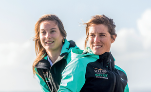 Aloïse Retornaz et Camille Lecointre
