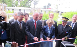 Geneviève Fioraso a inauguré le chantier de rénovation du campus bordelais