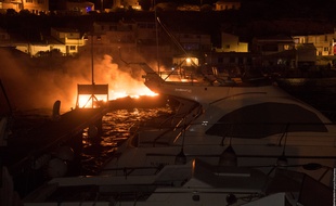 Un incendie a touché une vingtaine de bateaux à Marseille