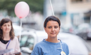 Najat Vallaud-Belkacem, le 3 juin 2017 à Villeurbanne.