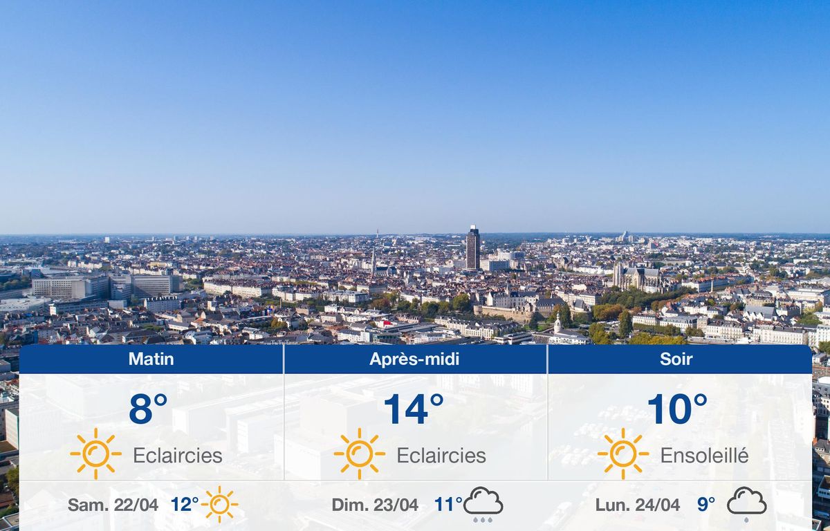 Météo Nantes: Prévisions du vendredi 21 avril 2023