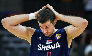 Nemanja Bjelica et les Serbes, favoris du Mondial, ont été éliminés en quarts de finale par l'Argentine.
