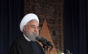 Hassan Rohani, le 24 avril 2018.