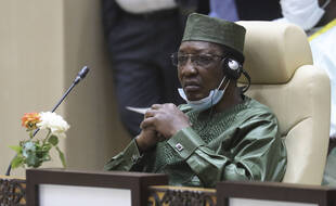 Le président du Tchad Idriss Déby Itno, le 30 juin 2020.