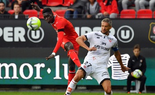 Ismaïla Sarr contre Dijon, le 19 août 2017.