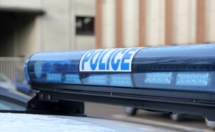 Illustration d'un véhicule de police, ici à Rennes.