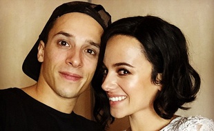 Grégoire Lyonnet et Alizée sur le compte Instagram du danseur