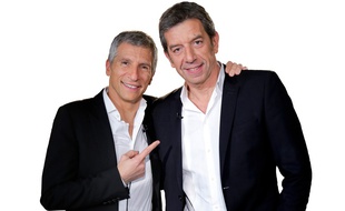 Nagui et Michel Cymes.