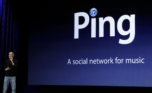 Steve Jobs présentant Ping, le 1er septembre