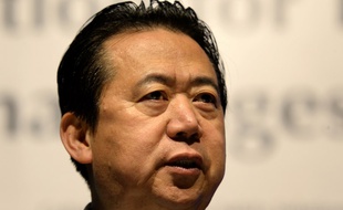 Hongwei Meng, le président chinois d'Interpol