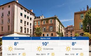 Météo Marseille: Prévisions du dimanche 28 novembre 2021