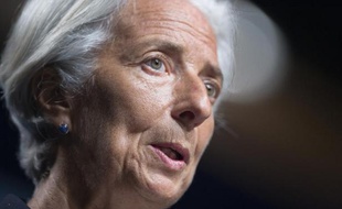 Christine Lagarde, la patronne du Fonds monétaire international (FMI) le 2 juillet 2014 à Washington