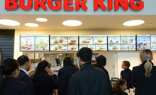 Un restaurant Burger King, le 22 décembre 2012 à Marignane, près de Marseille