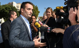 Florian Philippot le 5 septembre 2015 à Marseille