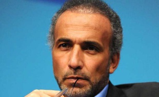 L'islamologue Tariq Ramadan, en janvier 2012 à Nantes.