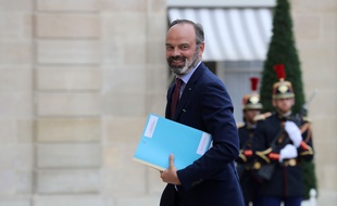 Edouard Philippe en route pour Le Havre.