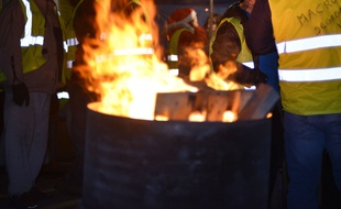 «Gilets jaunes» dans le Bas-Rhin: Une cabane incendiée dans la nuit (Illustration)