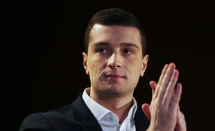 Jordan Bardella, tête du liste du Rassemblement national aux européennes.
