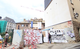 La salle de la Cité à Rennes est occupée depuis le 1er mai.