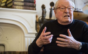 Jean-Marie Le Pen a apporté son parrainage à sa fille Marine pour l'élection présidentielle 2017. (Illustration)