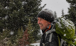 Jean-Michel Bertrand lors de son aventure.