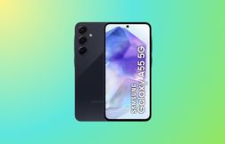 Le léger et puissant smartphone Samsung Galaxy A55 est à prix cassé
