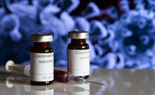 Illustration d'un vaccin contre le Covid-19.