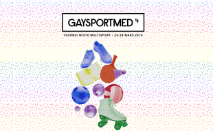 L'affiche du tournoi GaySportMed de Marseille