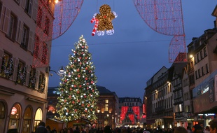 Marché de Noel de Strasbourg 2015. (Illustration)