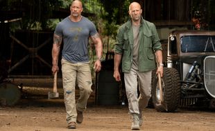 Dwayne Johnson et Jason Statham.