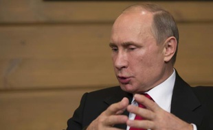 Vladimir Poutine, le président russe, à Sotchi, le 22 octobre 2015