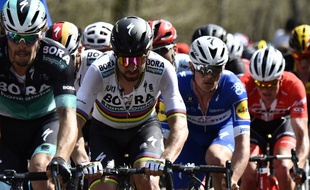Peter Sagan n'a jamais fait mieux que 6e sur le Vélodrome de Roubaix.