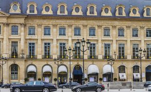 Illustration: l'hôtel Ritz, place Vendôme.