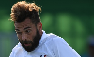 Benoît Paire, sur les courts de Rio, le 9 août