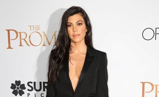 Kourtney Kardashian à la première de The Promise à Los Angeles
