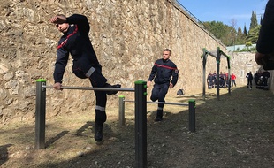 Un centre d'entraînement mutualisé des forces de sécurité et de secours a été installé au fort de la Batterie russe, à Nice.