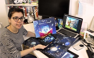 Laplikili, lancée par la Niçoise Christina Lumineau, permettra d'associer le papier à la réalité augmentée.