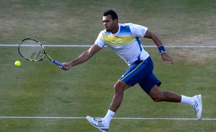 Jo-Wilfried Tsonga au Queen's en 2013.