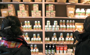 Près de 300 produits sont disponibles dans la nouvelle herboristerie.