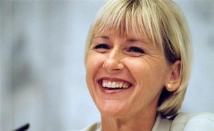 La Suédoise Margot Wallström, ministre des Affaires étrangères.