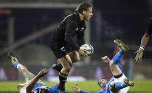 Le Néo-Zelandais Luke McAlister, le 27 juin 2009 à Wellington.